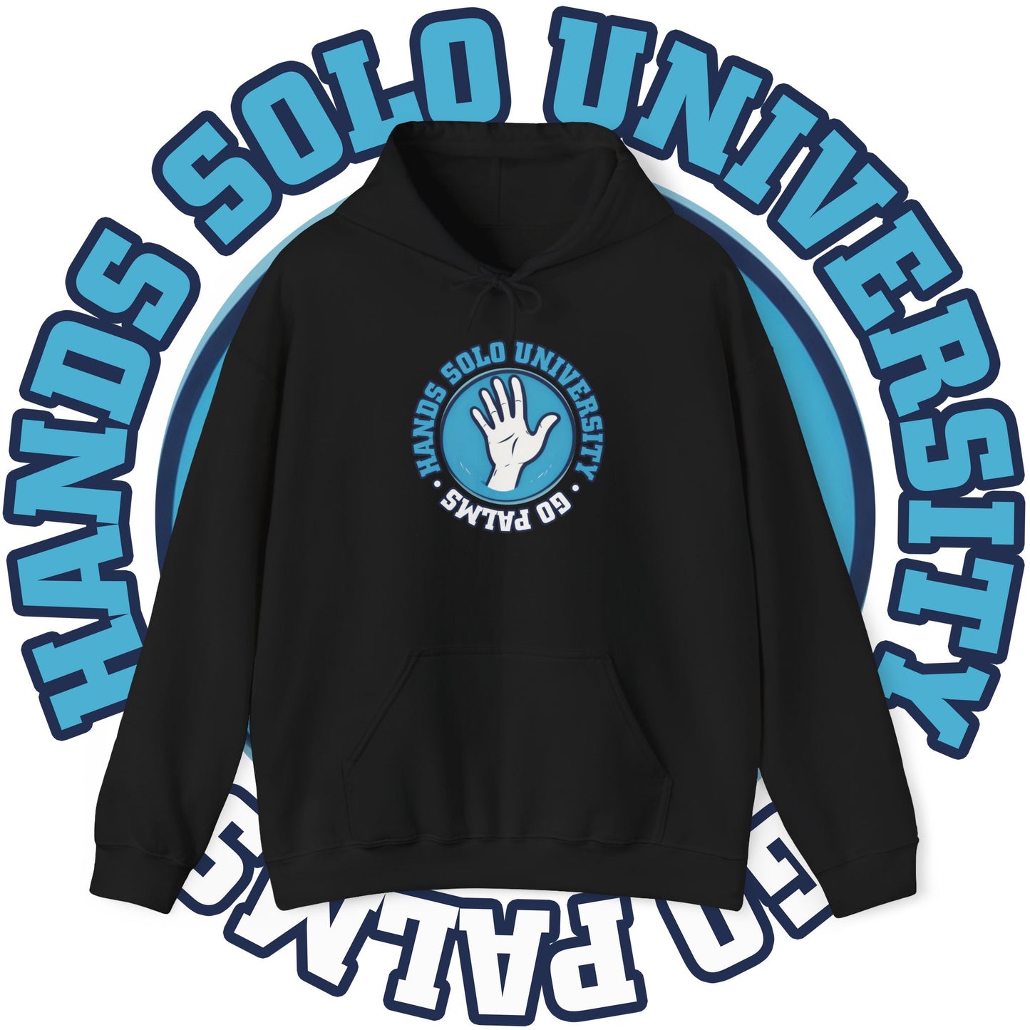 Hands Solo University Hoodie