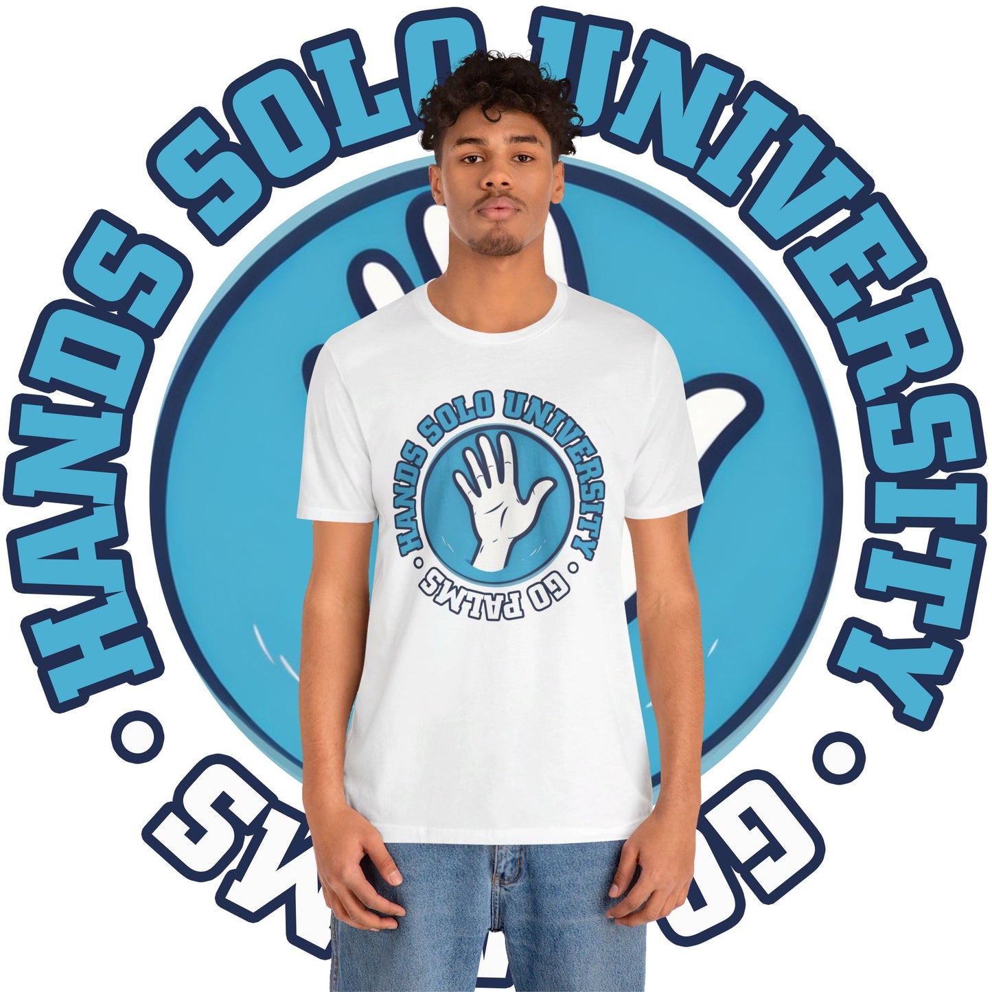 HANDS SOLO UNIVERSITY T-SHIRT