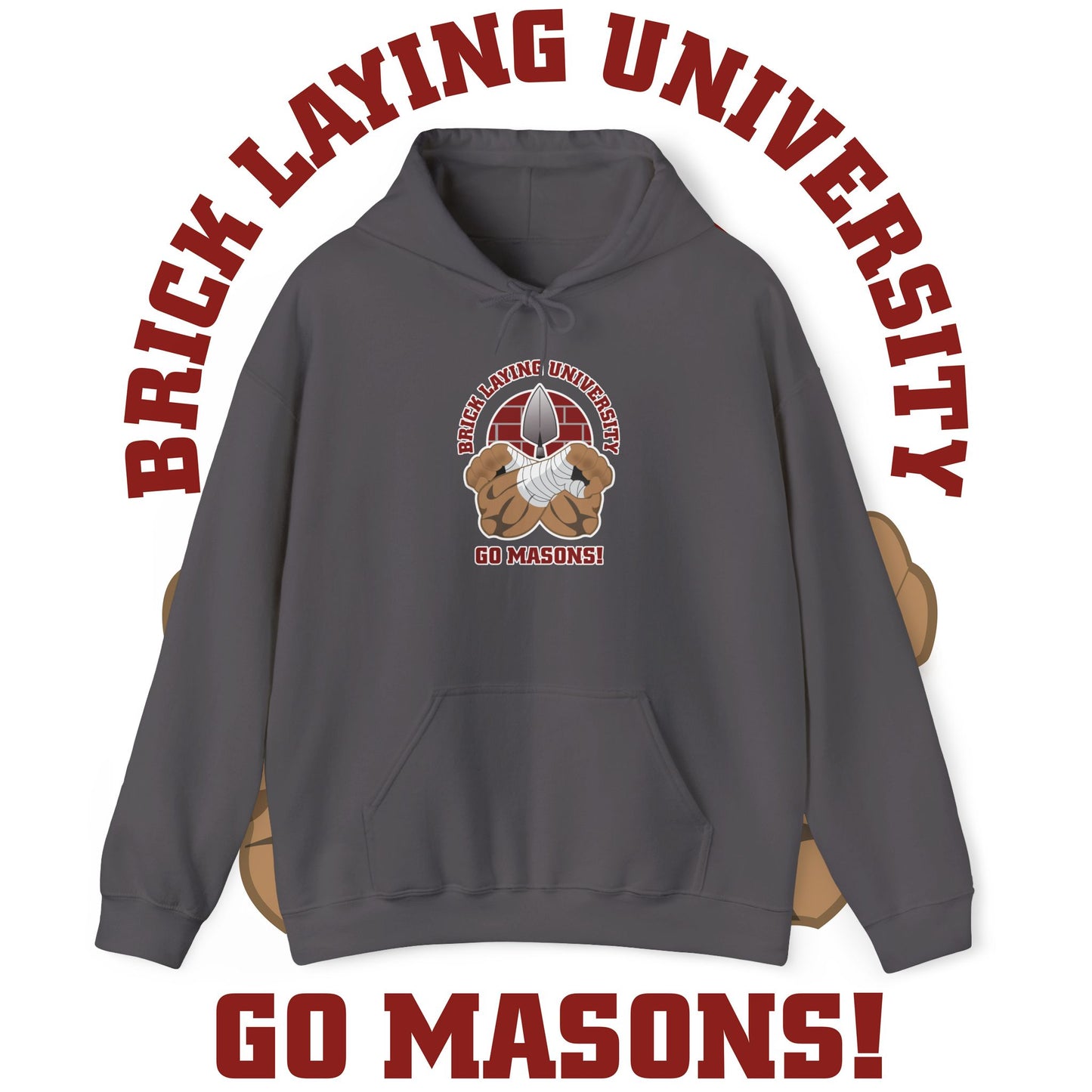 Brick Laying University Hoodie