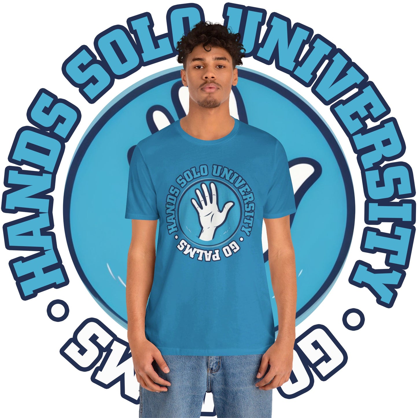 HANDS SOLO UNIVERSITY T-SHIRT