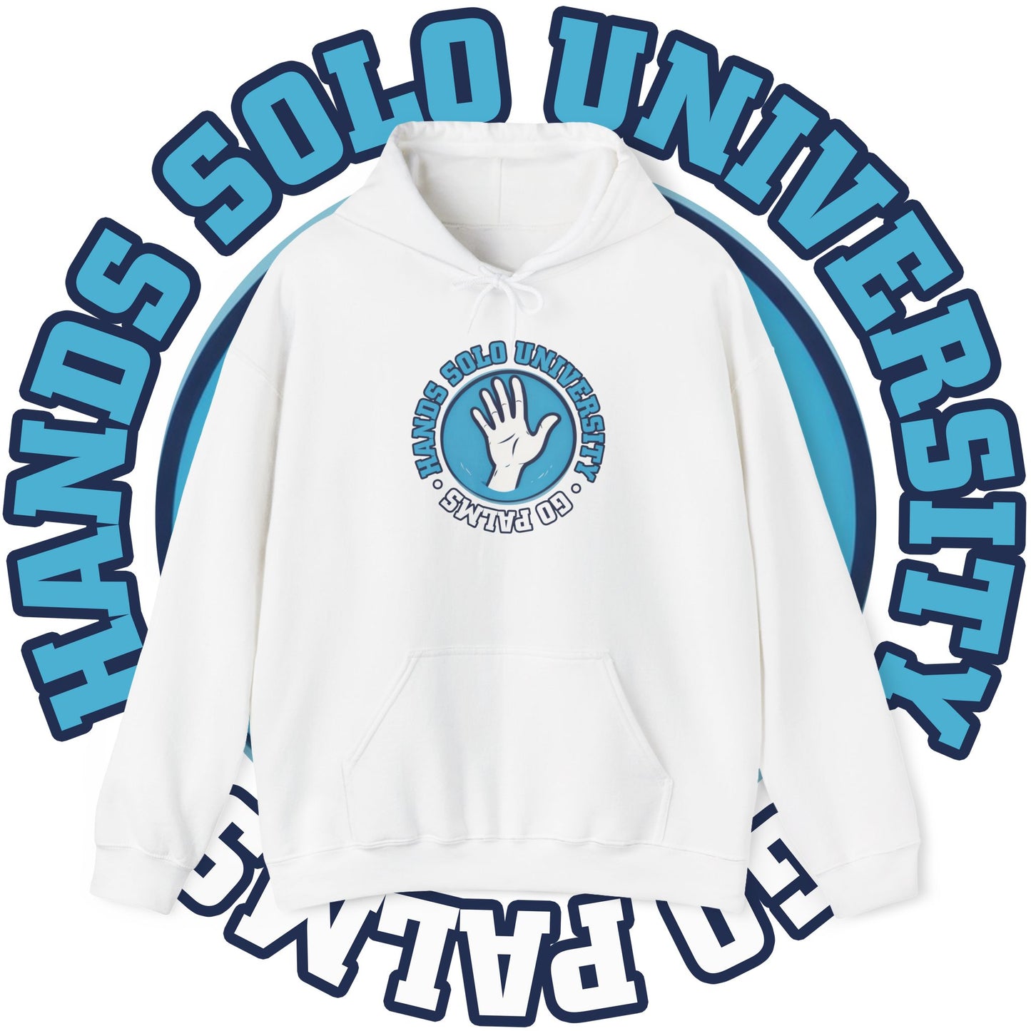 Hands Solo University Hoodie