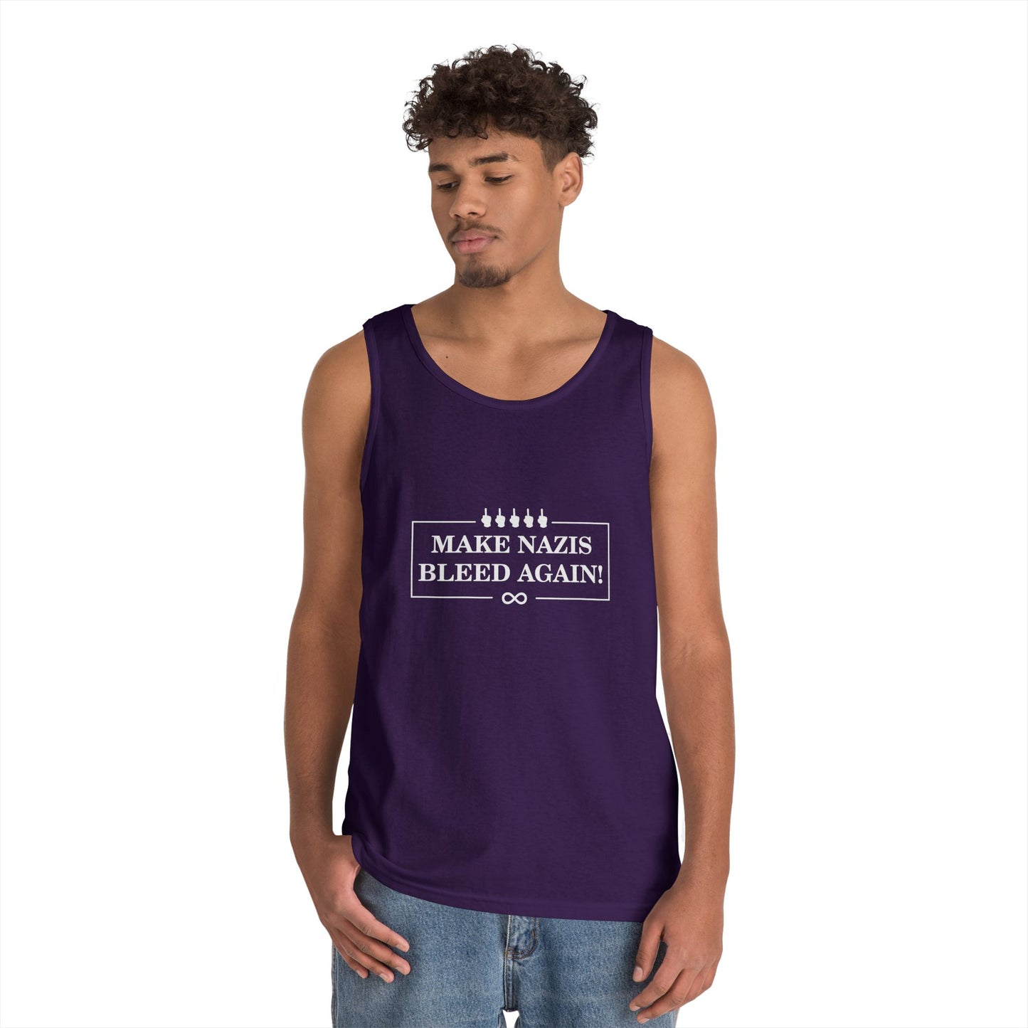 Make Nazis Bleed Again Statement Tee