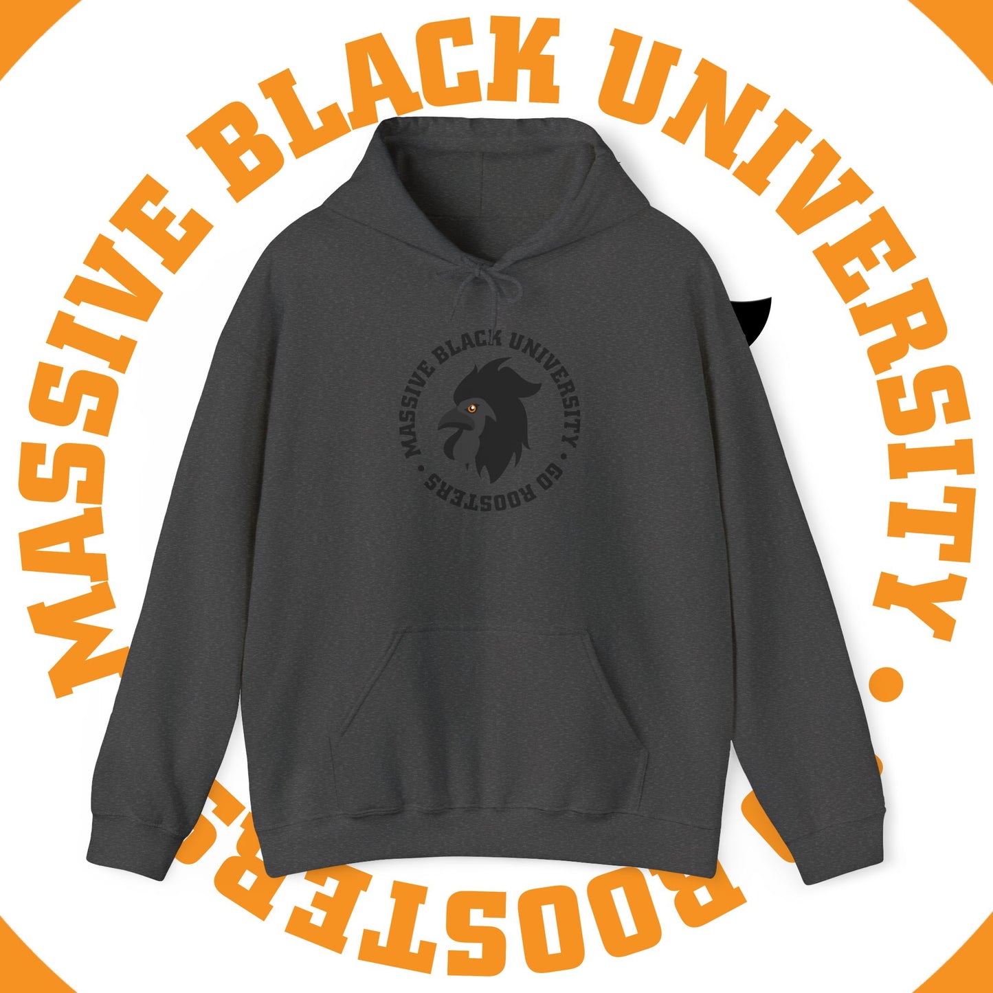 MASSIVE BLACK University Hoodie