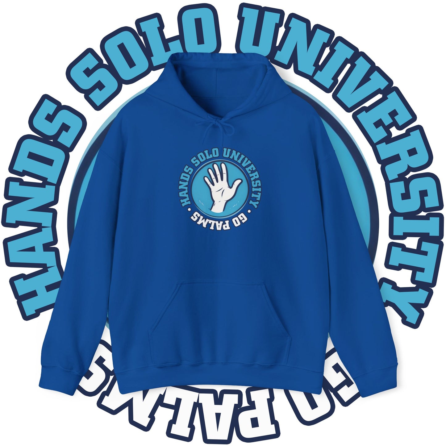 Hands Solo University Hoodie
