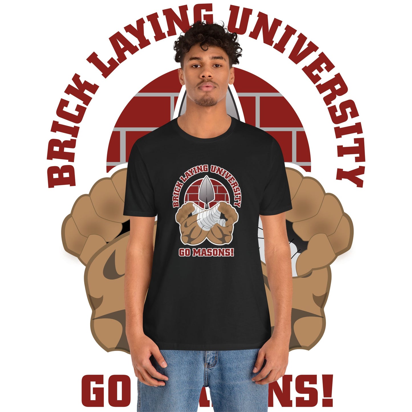 Brick Laying University T-SHIRT