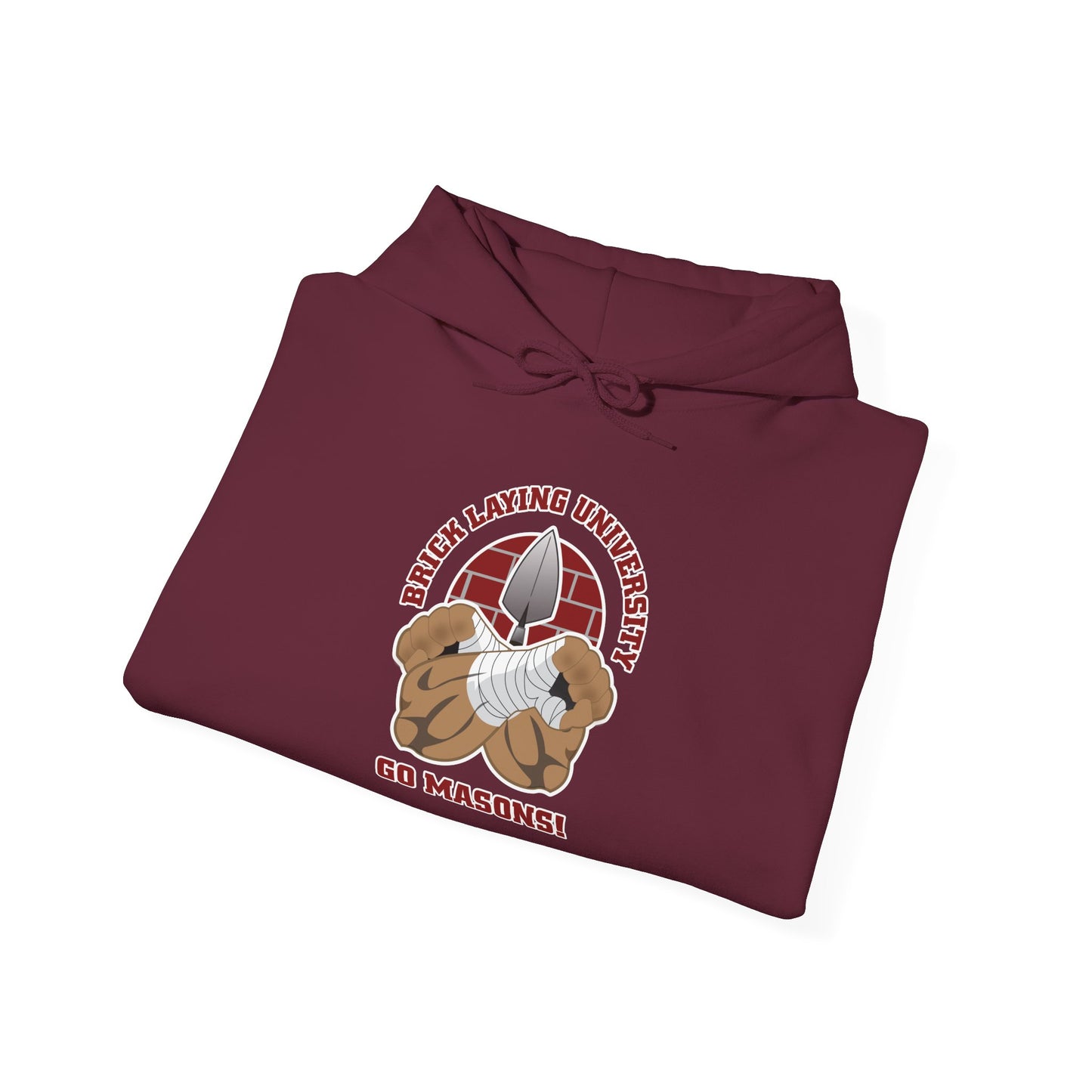Brick Laying University Hoodie