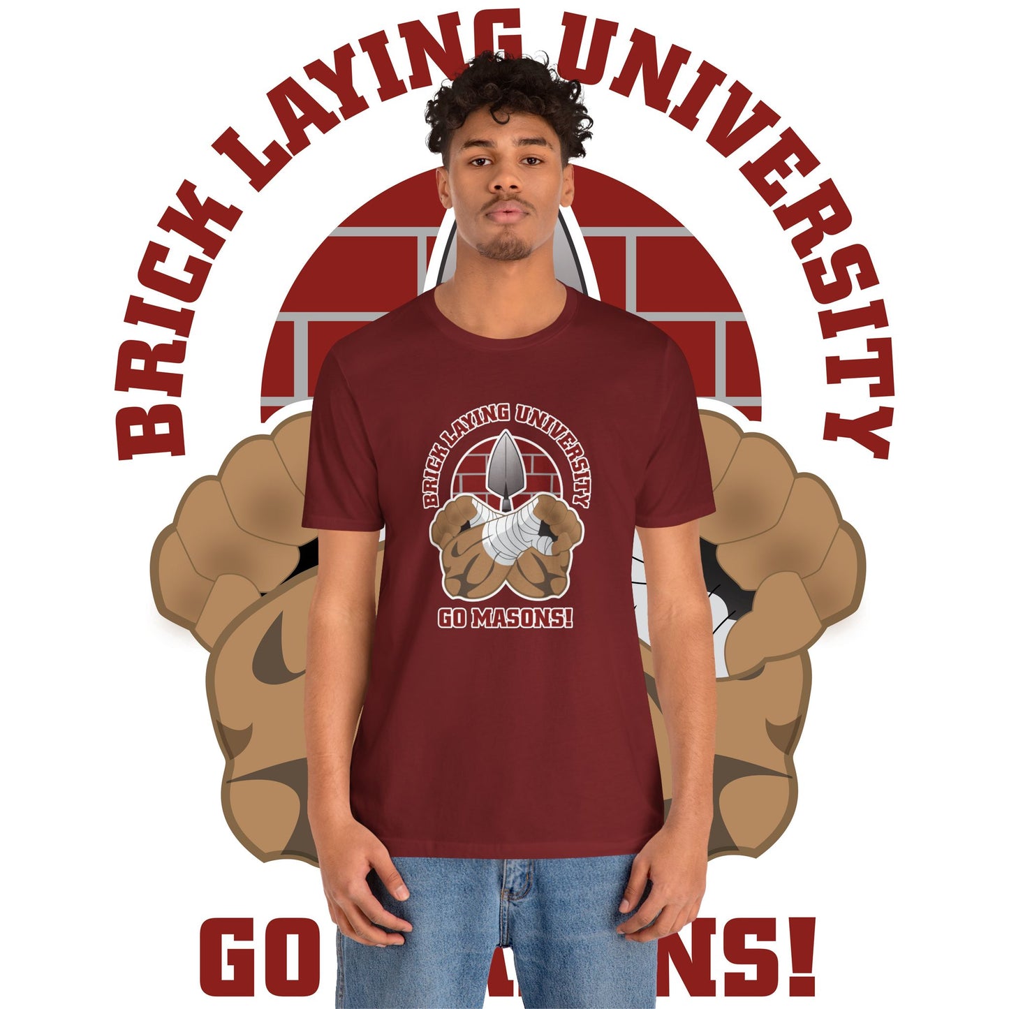 Brick Laying University T-SHIRT