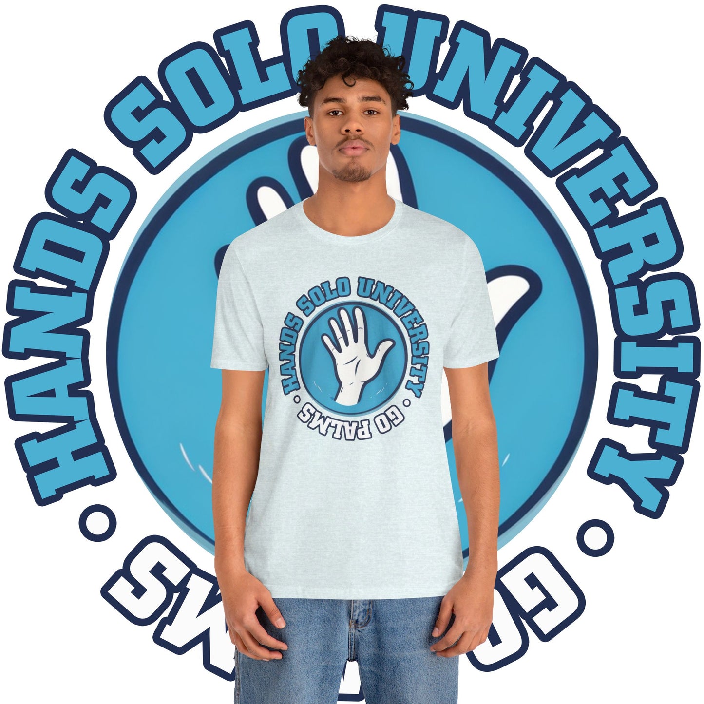 HANDS SOLO UNIVERSITY T-SHIRT