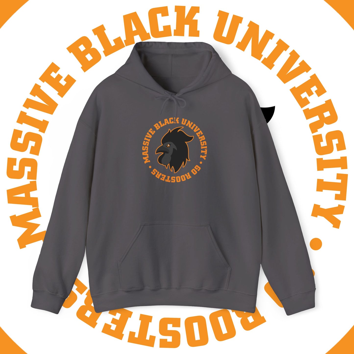MASSIVE BLACK University Hoodie