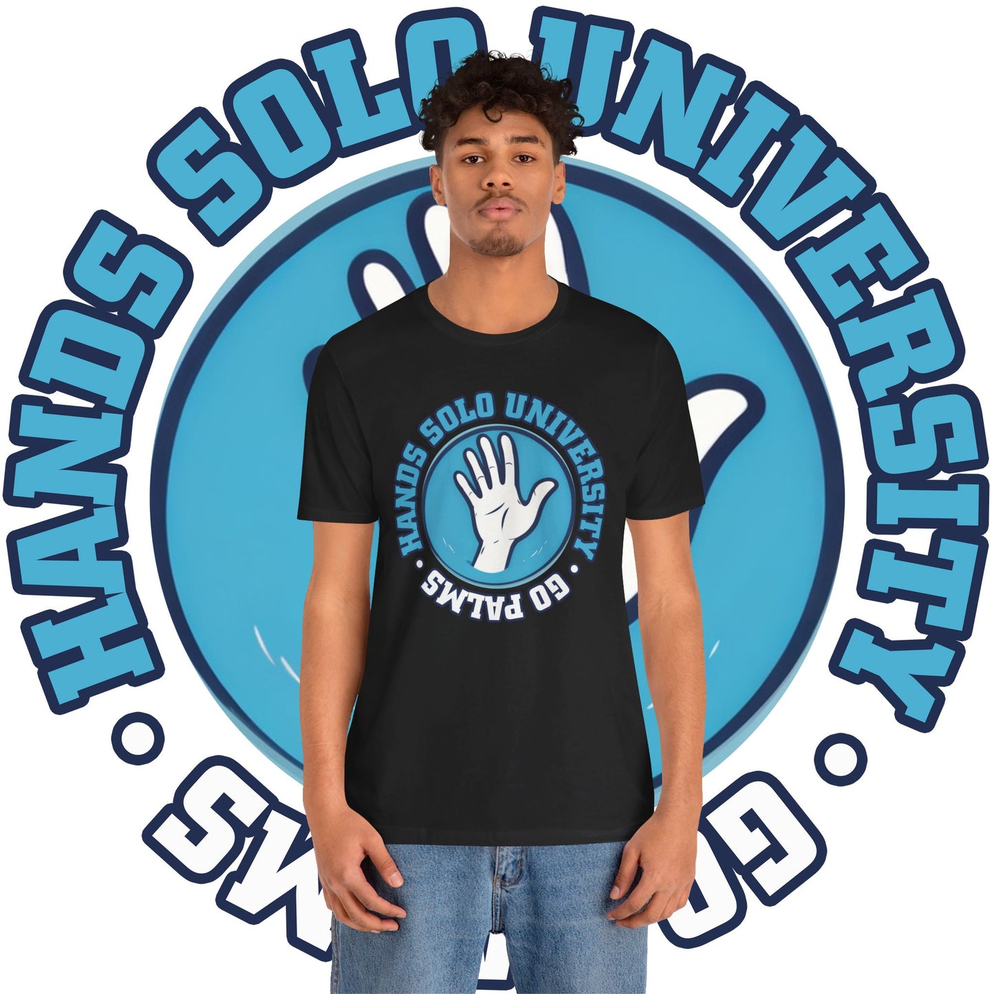 HANDS SOLO UNIVERSITY T-SHIRT