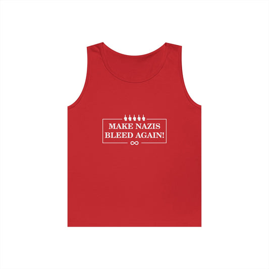 Make Nazis Bleed Again Statement Tee